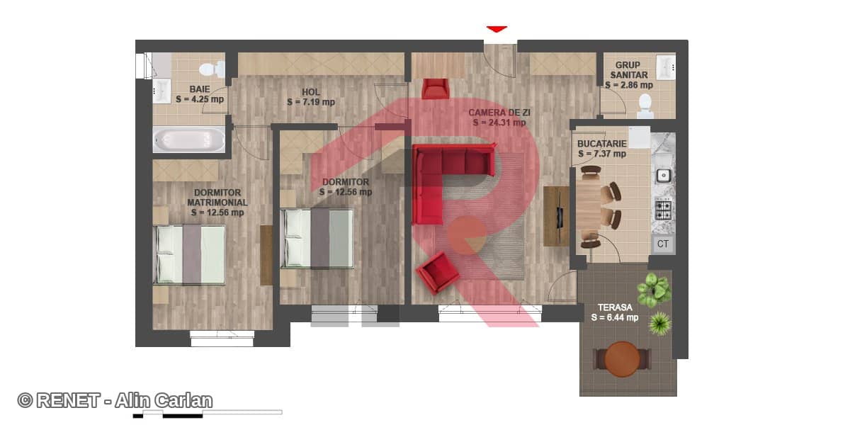 Greenfield Residence – 3 camere cu vedere la pădure Parcare inclusă — fotografia 14 din 14