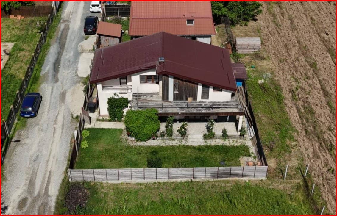BERCENI-VIDRA, CASA P+M 130 MP, TEREN 260 MP! — fotografia 1 din 24