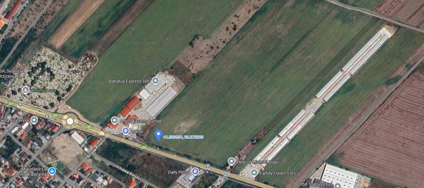 TEREN INTRAVILAN 30.000 MP ZONA AFUMATI . 2.070.000 Euro. PRET 69 EURO/MP — fotografia 2 din 3