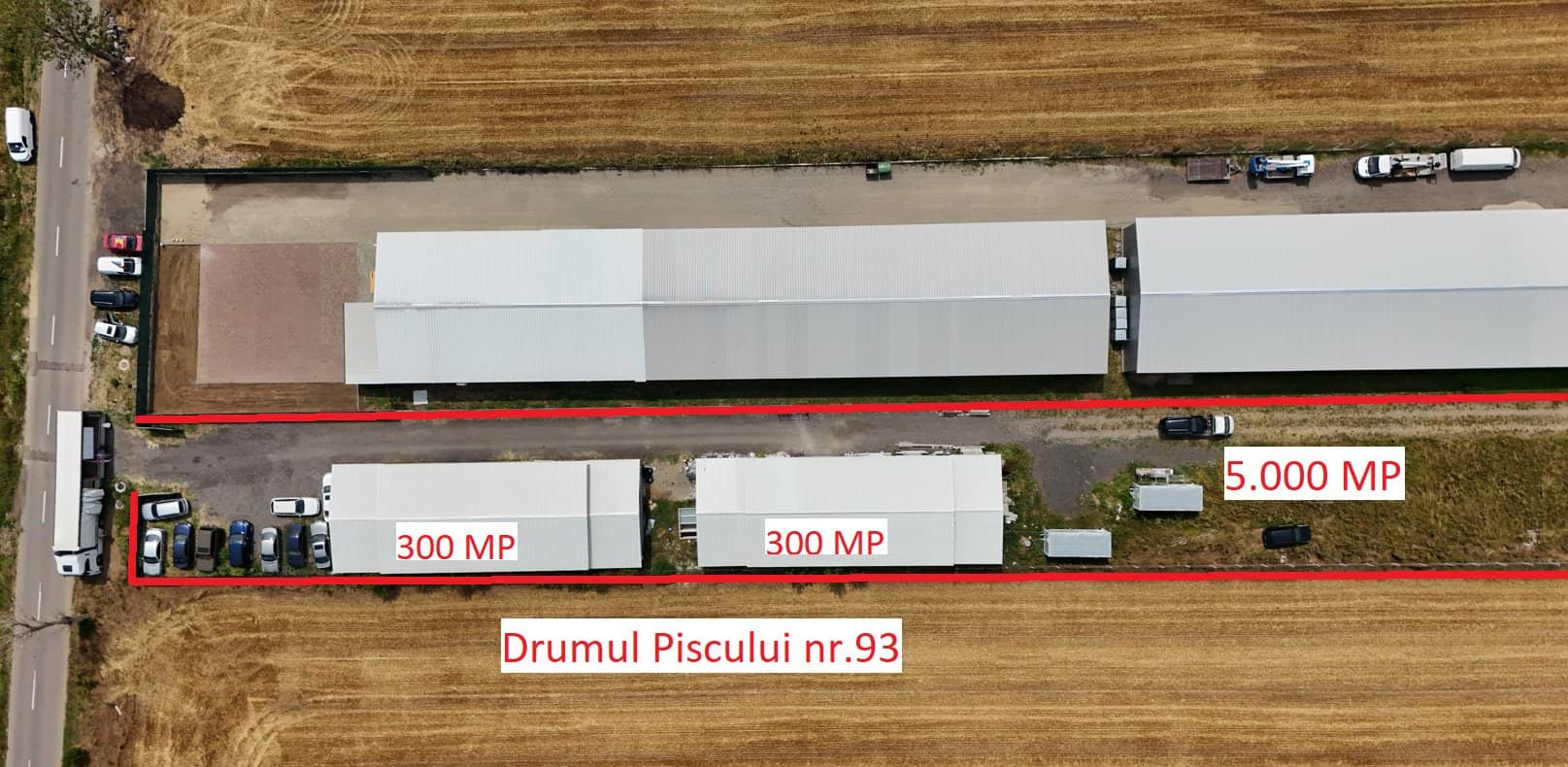 CIOLPANI, LOT 5.000 MP, HALE INDUSTRIALE! — fotografia 1 din 9