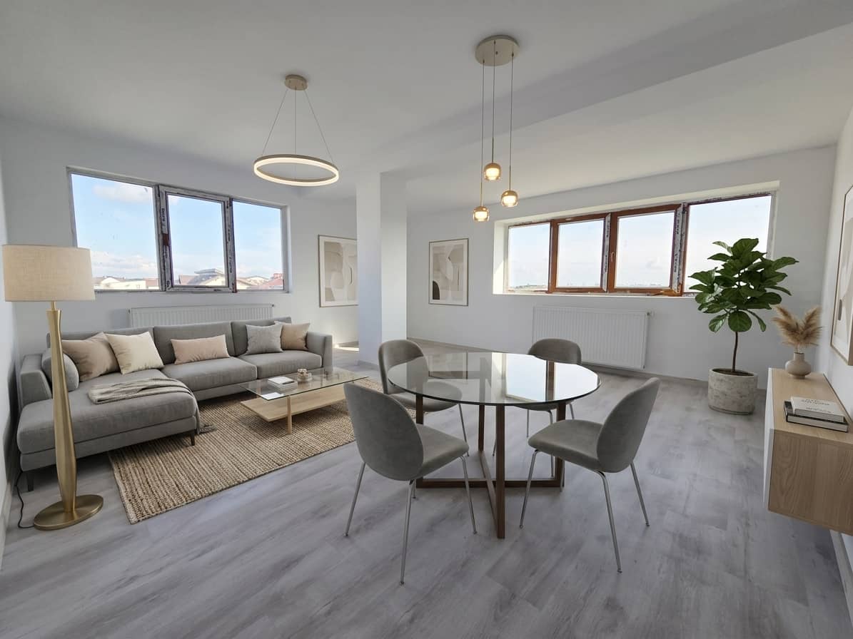 Apartament 3 camere decomandat, 82 mp, clasa A, Pantelimon — fotografia 3 din 10