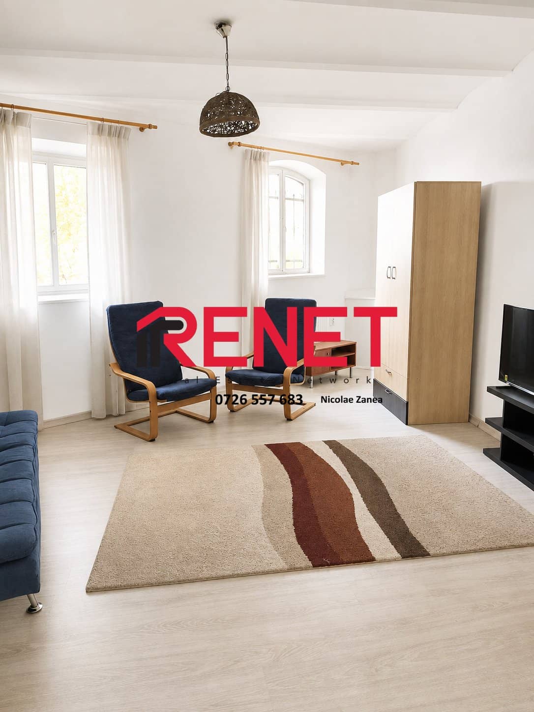 Inchiriere 2 camere Cismigiu 399€ Comision 0% — fotografia 1 din 15