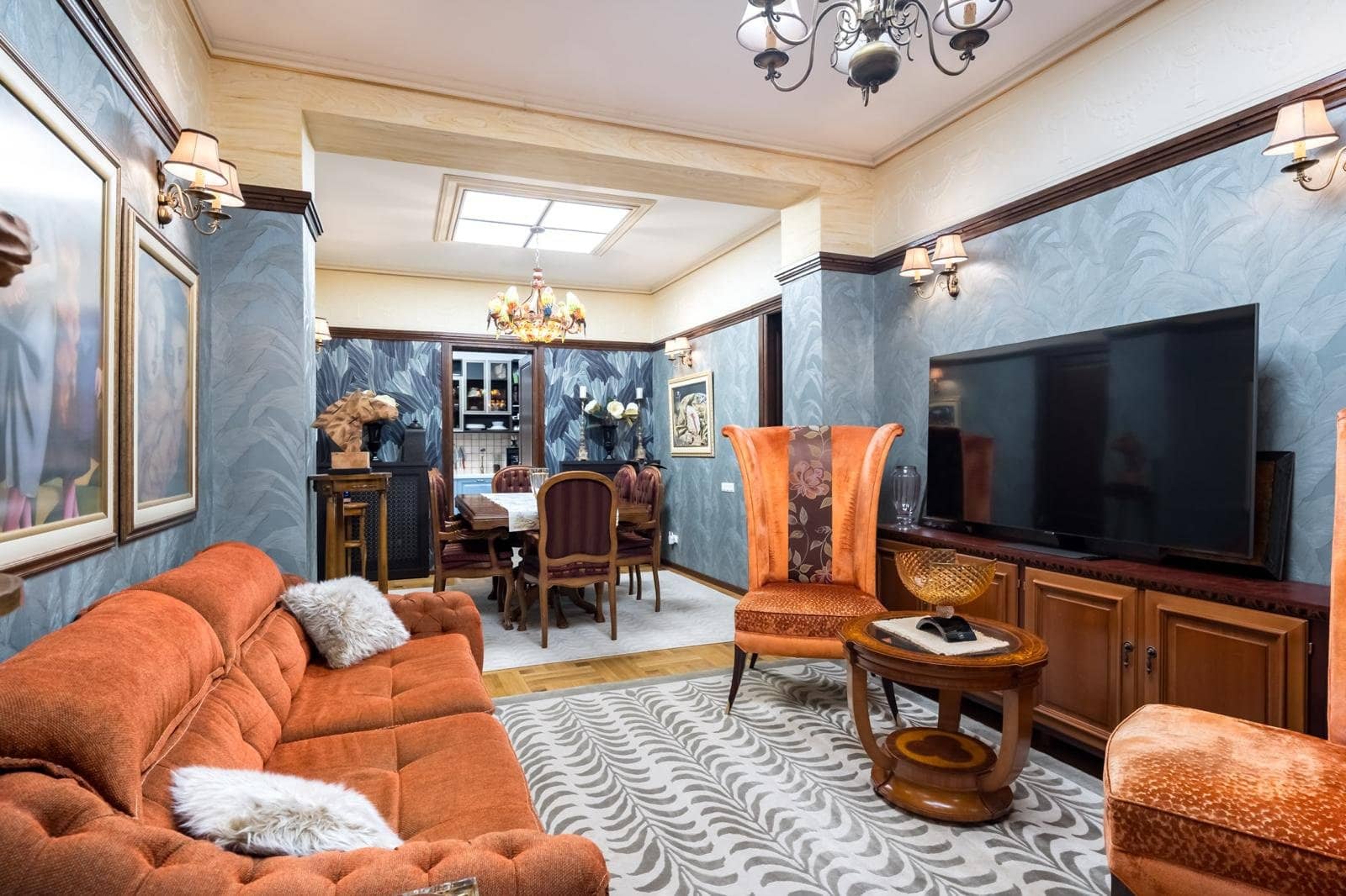 ARMENEASCA, APARTAMENT ELEGANT, SINGUR PE NIVEL, 185 MP! — fotografia 1 din 33