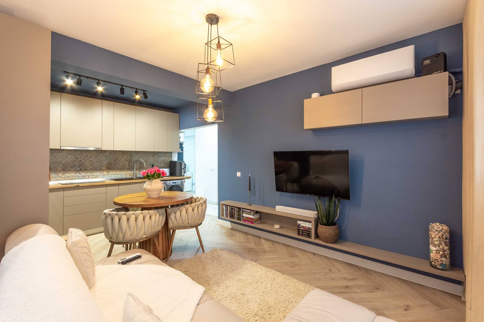 Bucureștii Noi, Chitila, Ap. 3 camere de vanzare, 13 Min Metrou Jiului, Renovat Lux, demisol — fotografia 4 din 19