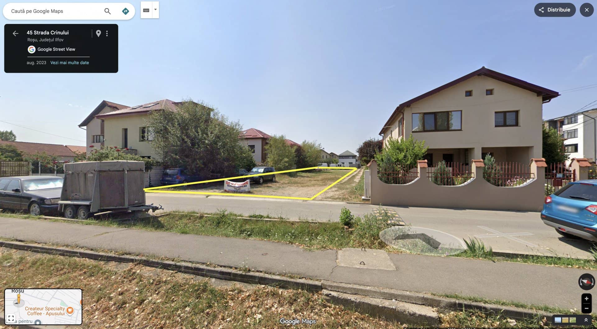 Teren pentru dezvoltare imobiliara Apeductului- Crinului — fotografia 6 din 7
