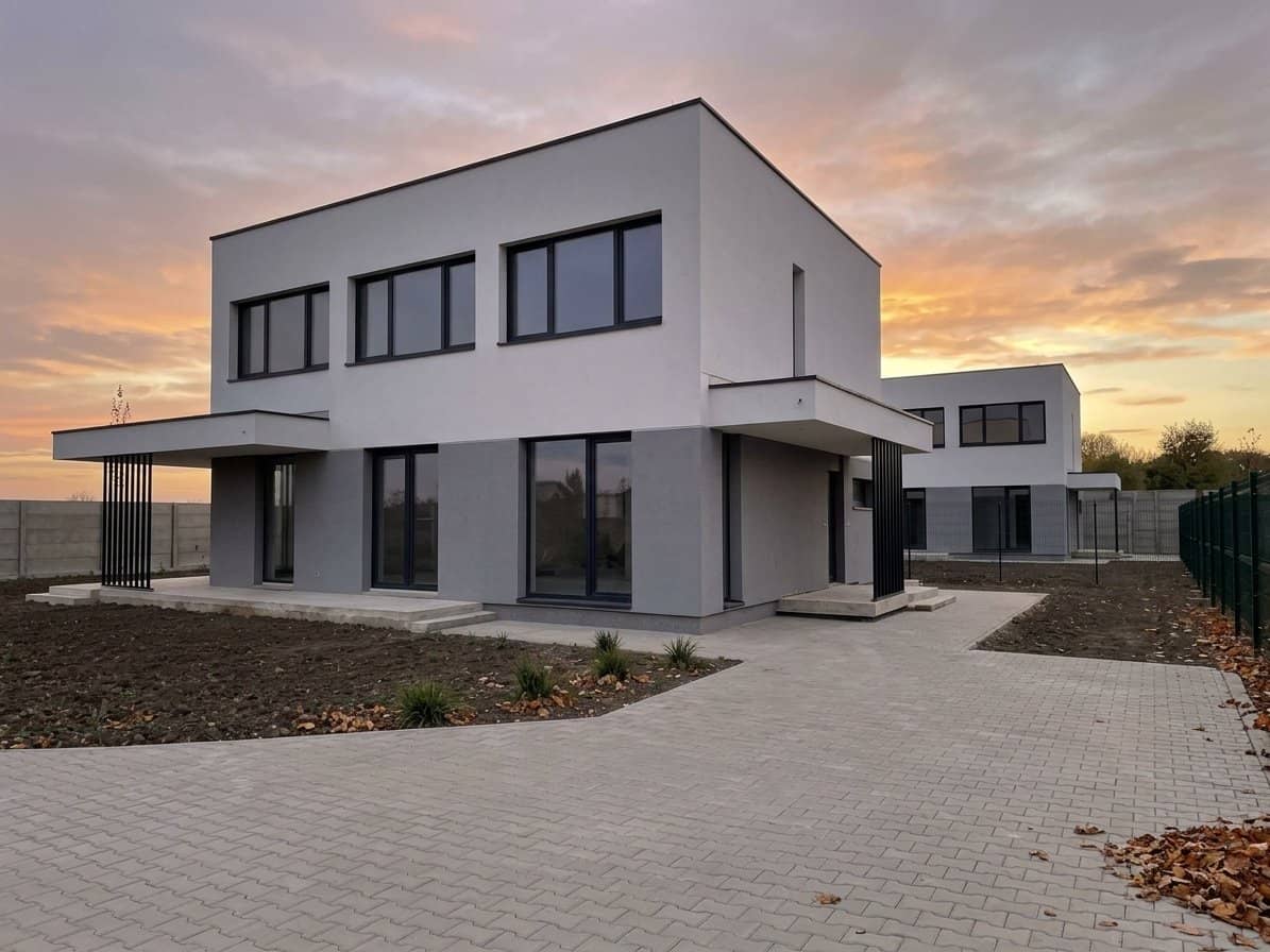Vila modernă cu grădină generoasă în Săftica C3 — fotografia 1 din 31