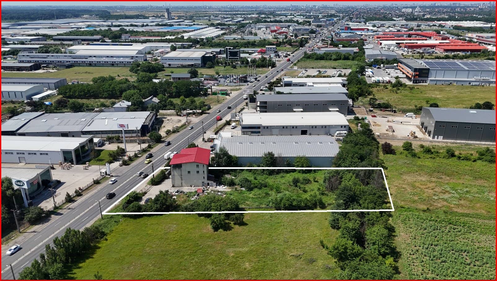 AFUMATI, SPATIU COMERCIAL P+3E, LOT 3.023 MP! — fotografia 3 din 7