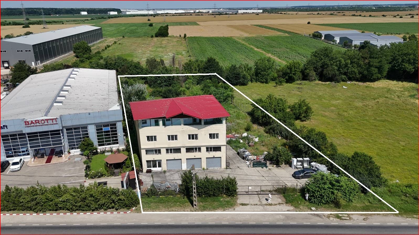 AFUMATI, SPATIU COMERCIAL P+3E, LOT 3.023 MP! — fotografia 1 din 7