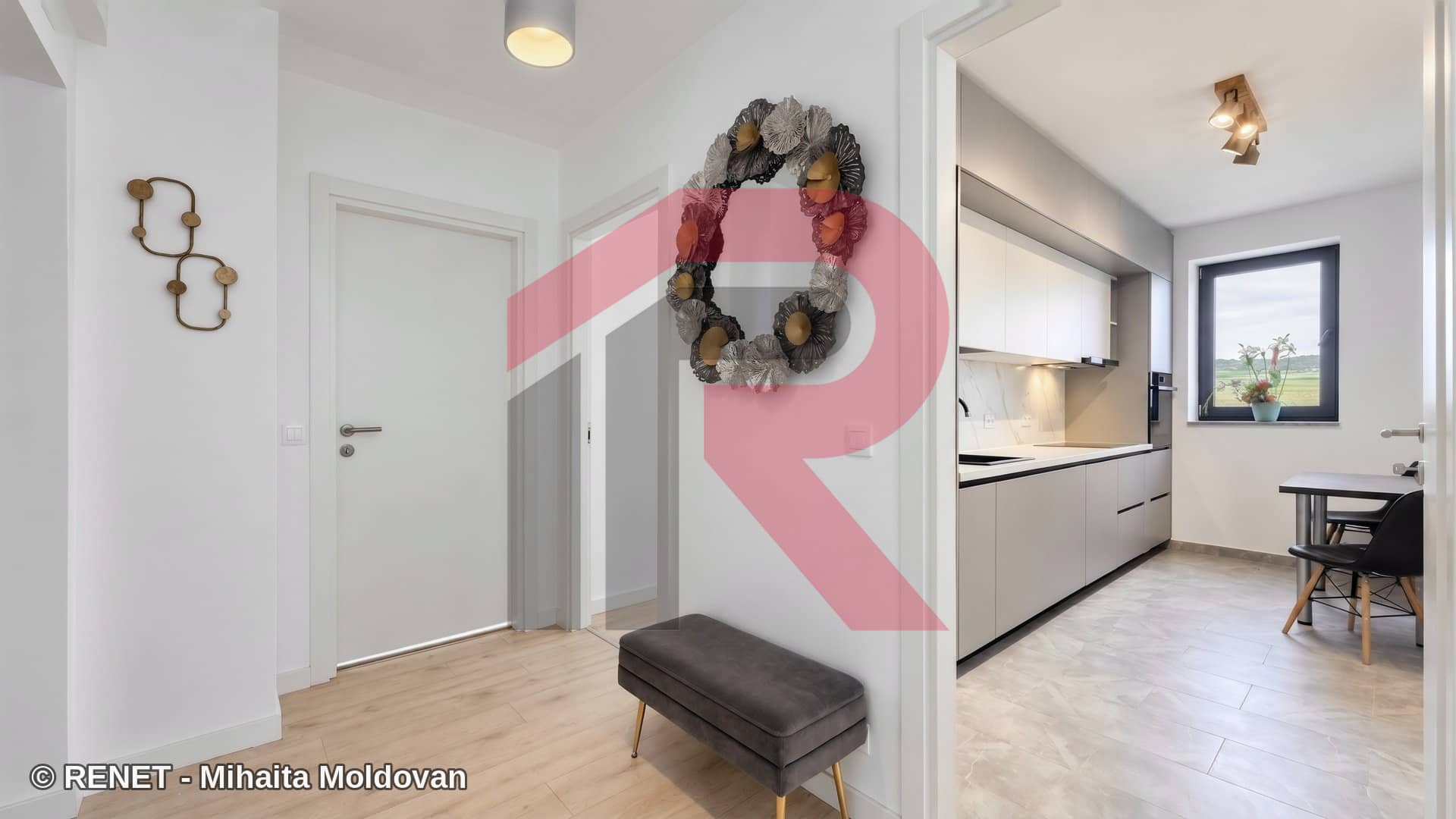 Apartament 2 camere Greenfield Baneasa, Mobilat cu LOC DE PARCARE inclus — fotografia 5 din 13