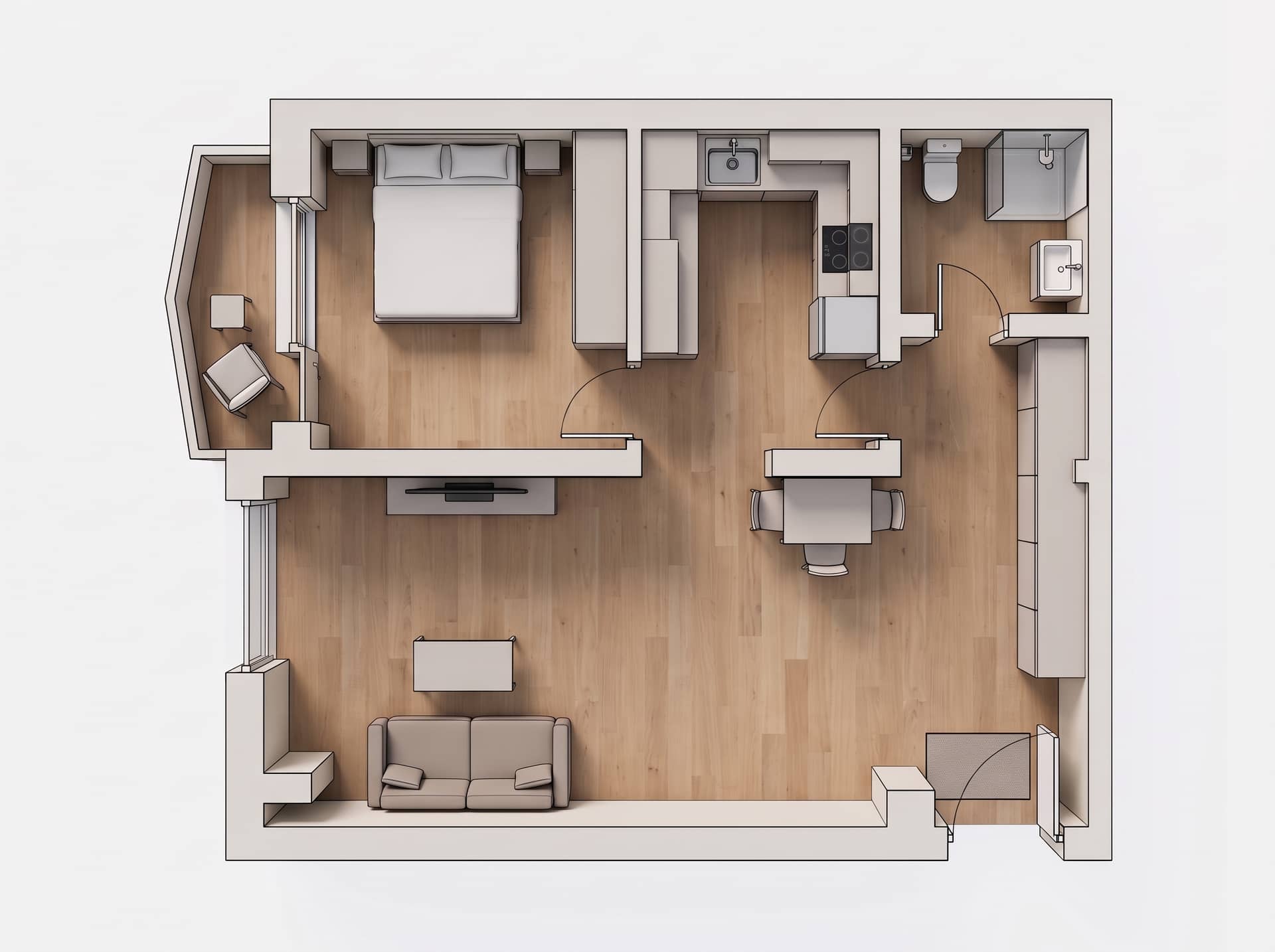 Apartament în vilă cu curte, etaj 1 — fotografia 8 din 8