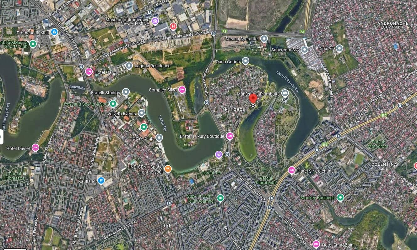 VAND TEREN INTRAVILAN 300 MP CU 2 DESCHIDERI LANGA LACUL TEI — fotografia 5 din 5