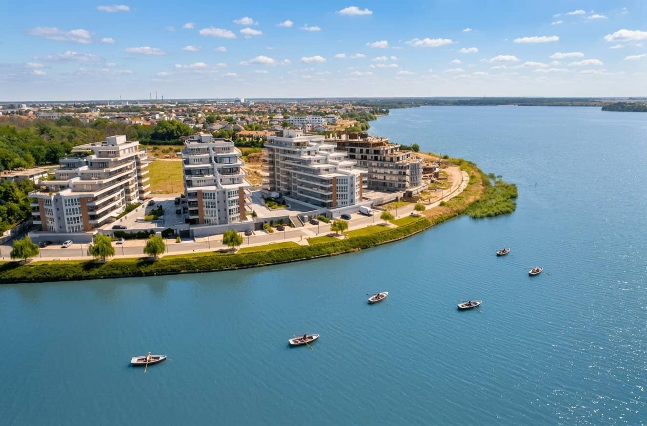 Apartament lux cu vedere panoramică la Lacul Cernica — fotografia 1 din 15
