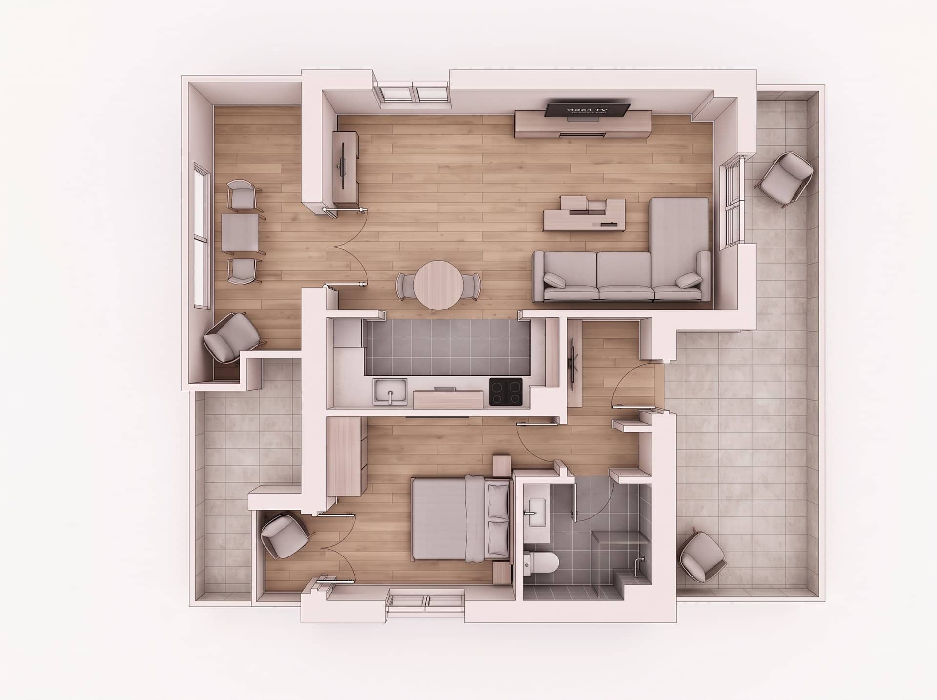 Apartament lux cu vedere panoramică la Lacul Cernica — fotografia 15 din 15