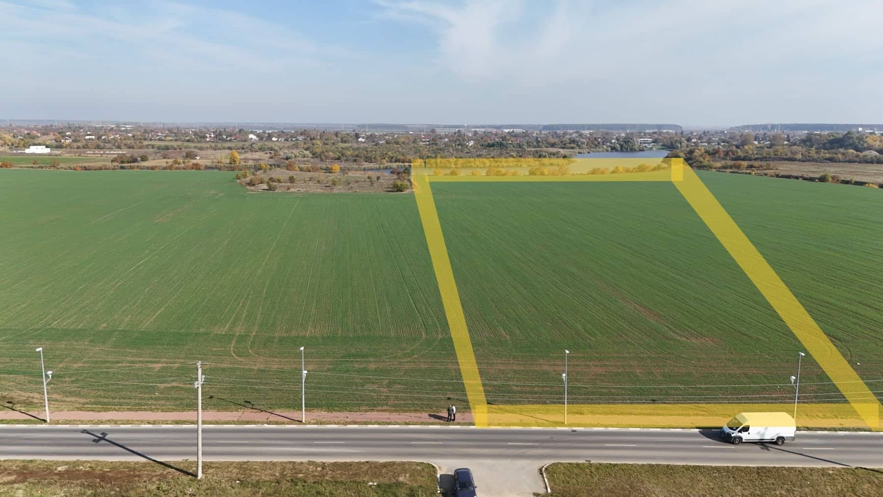 Teren pentru proiect de case in Buftea, cu deschidere la lacul Buciumeni — fotografia 3 din 12