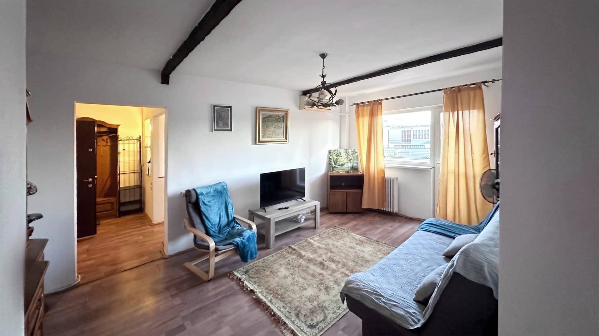 Închiriez apartament 3 camere la pret de 2 Tineretului , Bdul Tineretului — fotografia 2 din 9