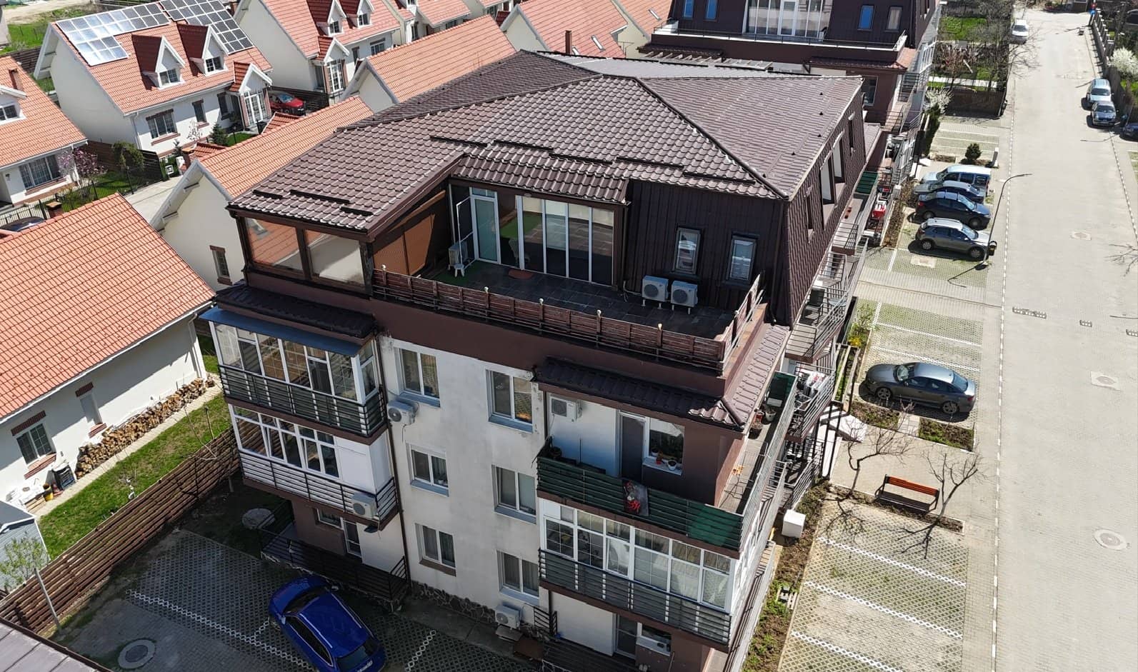 MAGURELE-NEW RESIDENCE, 3 CAMERE 90 MP, TERASA 40 MP, PARCARE! — fotografia 1 din 27