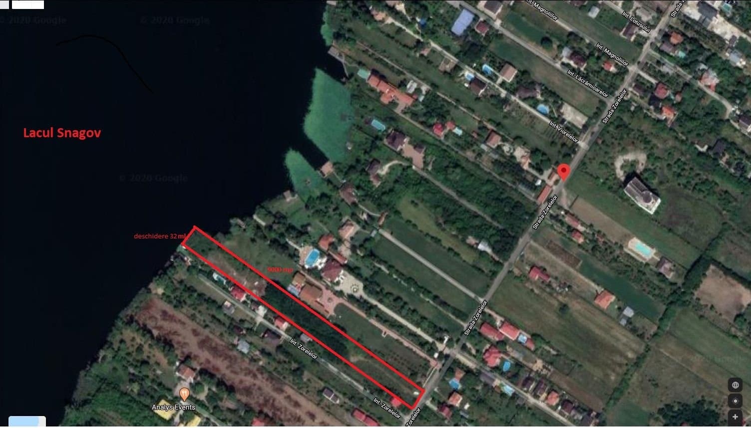 9.000 mp pe malul Lacului Snagov – un loc pentru visuri mari
