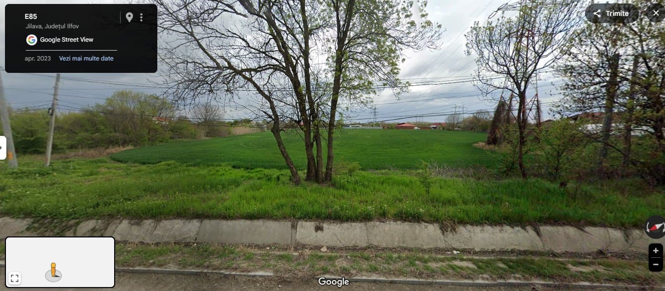 Teren intravilan mixt de vânzare în Jilava, 7500 m², deschidere 45 m la DN5