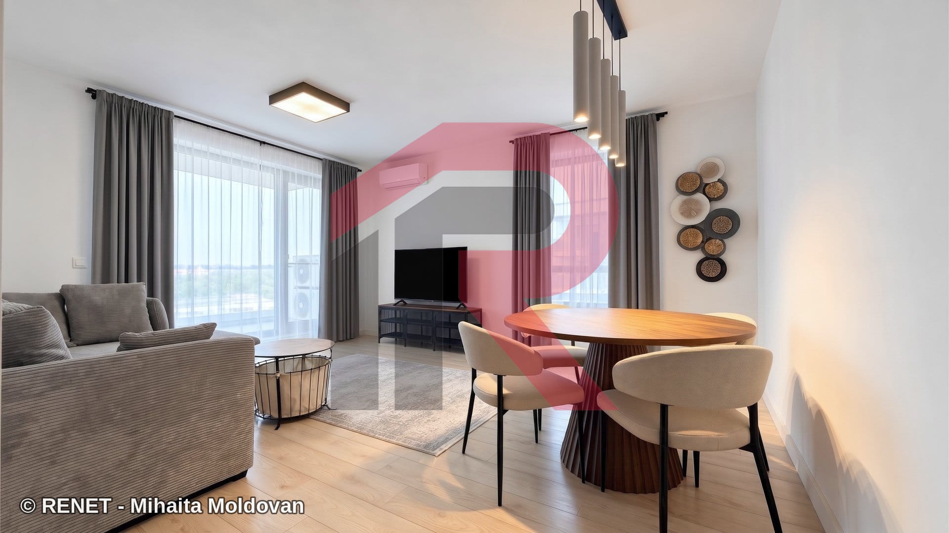 Apartament 2 camere Greenfield Baneasa, Mobilat cu LOC DE PARCARE inclus — fotografia 1 din 13