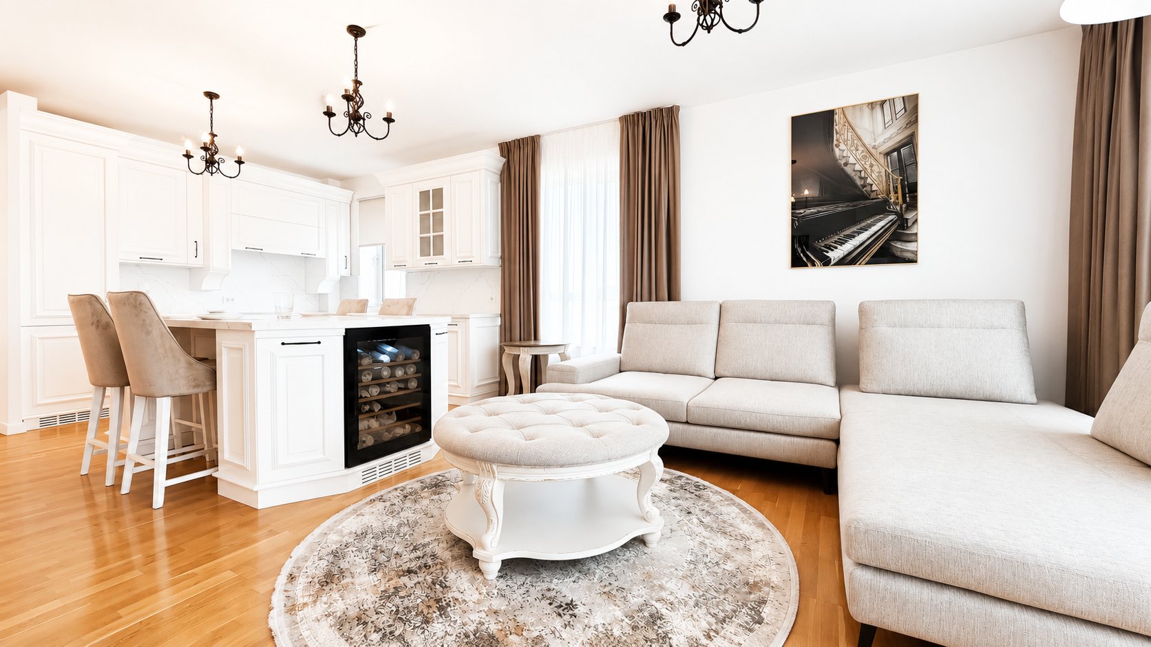 Apartament 3 camere LUXURIA RESIDENCE - zona DOMENII, parcare inclusă