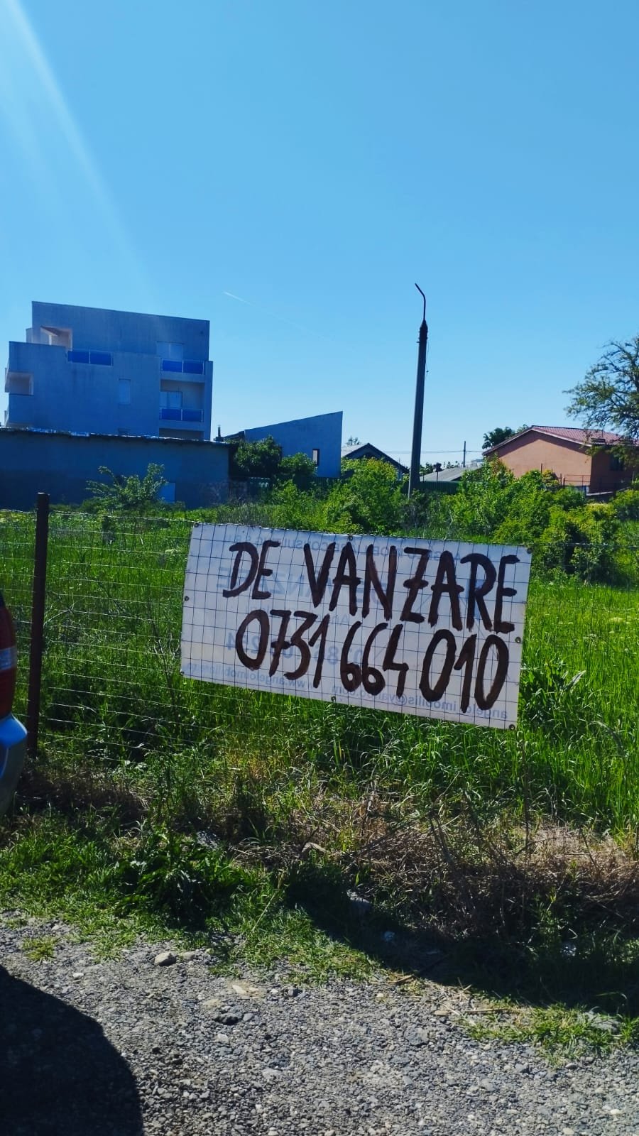 OCAZIE SE VINDE TEREN INTRAVILANT 2700MP PENTRU CONTRUCTII IN ZONA FUNDENI 