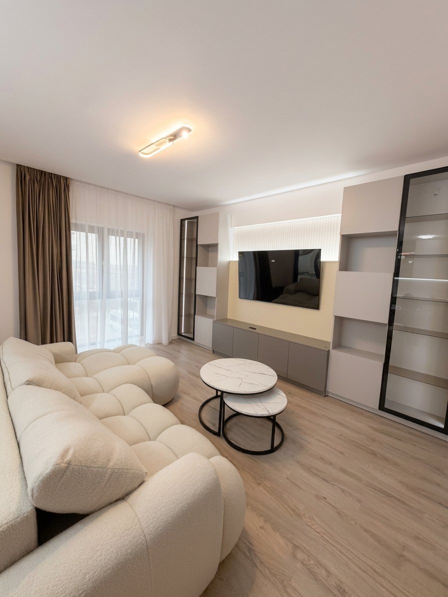 3 camere Pipera, 120 mp, terasă și parcare inclusă la 1.200 €!