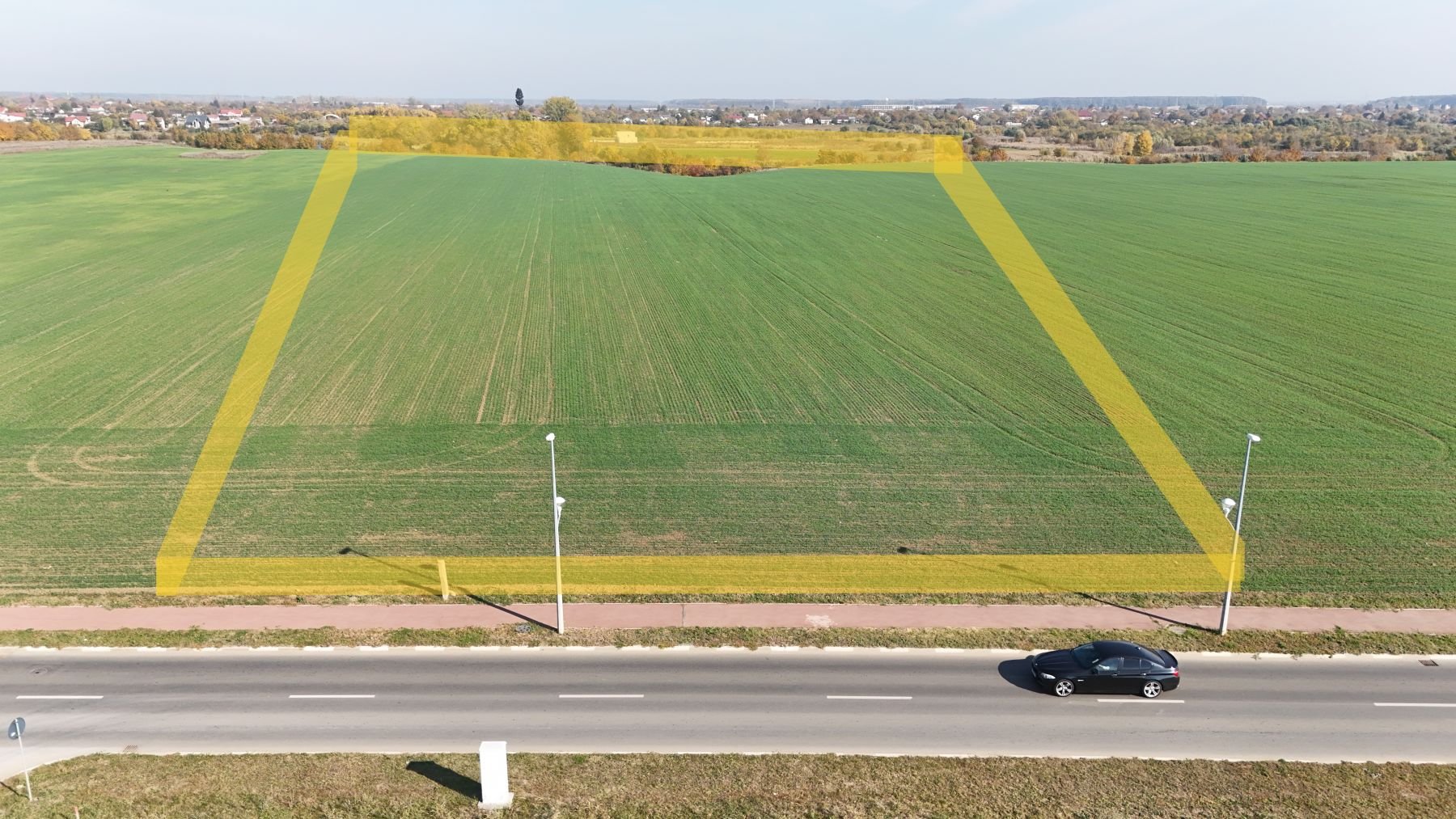 Teren pentru proiect de case in Buftea, cu deschidere la lacul Buciumeni